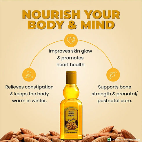 Patanjali Badam Roghan Shirin